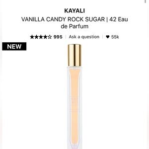 Kayali Vanilla Candy Rock Sugar Travel Spray